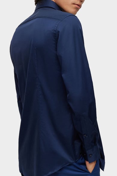 ΑΝΔΡΙΚΟ ΠΟΥΚΑΜΙΣΟ HUGO - 413 ΜΠΛΕ